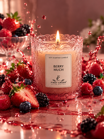 Berry Much - Berry Scented Soy Wax Candle